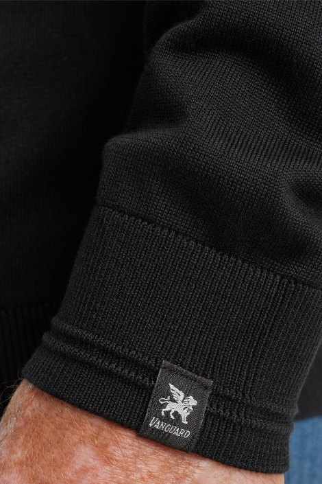 Vanguard long sleeve polo cotton modal